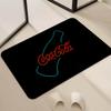 Soda Door Mat Bedside C-Coca Entrance Bath Floor Decoration Corridor Cola Door Mat Carpet Living Drink Room Balcony