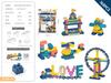 Children'S Diy Assembled Particles Building Block Kindergarten Educational Early Education 3-6 Years Old Toy Gift