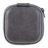 USB Data Cable Storage Bag Leather Earphone Headset Cover Mini Zipper Pouch Box for Most Headsets Drop Resistant