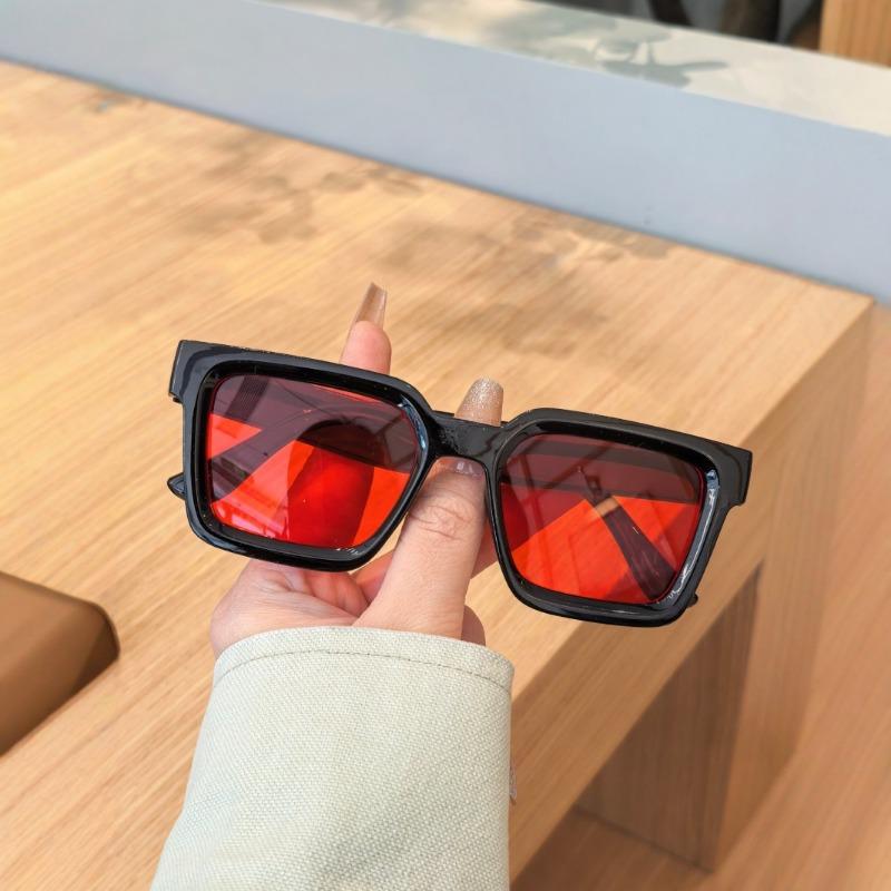 Fashion Square Vintage Sunglasses Women Men Brand Designer Retro Sun Glasses Female Male Shades Mirror Outdoor