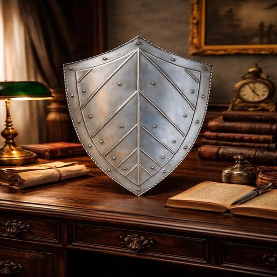 Medieval Steel Templar Knight Shield Gothic Crusader Armor Shield Wall Decor Cosplay Prop Gift Home Decor