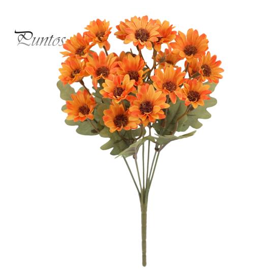 Faux Floral Arrangements for Gifts Artificial Daisy Flowers, Realistic Plastic Arrangements, Reusable Flower Bouquet, Fake Plants Living Room