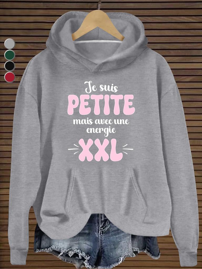 Interesting French women's hoodies