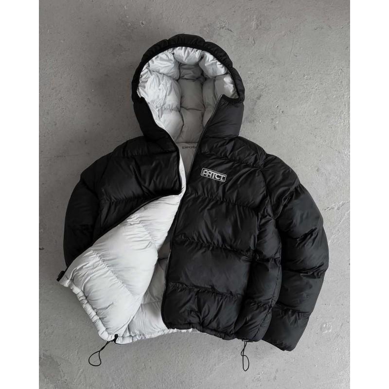 Unisex Reversible Hooded Puffer Jacket Winter