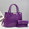 Modische Krokodilmuster Single-Shoulder Crossbody Mutter-Kind-Tasche Heißer Verkauf Damen-Tasche Herbst und Winter Neue Handtasche Damen