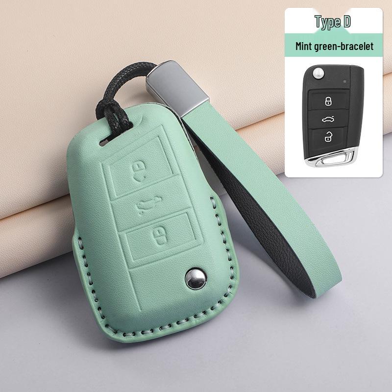 Volkswagen Key Cover for Sagitar, T-Roc, Passat, Bora, Magotan, Polo, Lavida, CC, Tayron, Golf