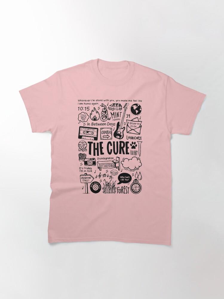 La Cure Una T-Shirt Classica di un Album Completo