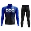2026 Autumn Breathable Cycling Suit Set  Men's Long Sleeve Sports Shirt Set Maillot Ciclismo Road Cycling Quick Drying 001