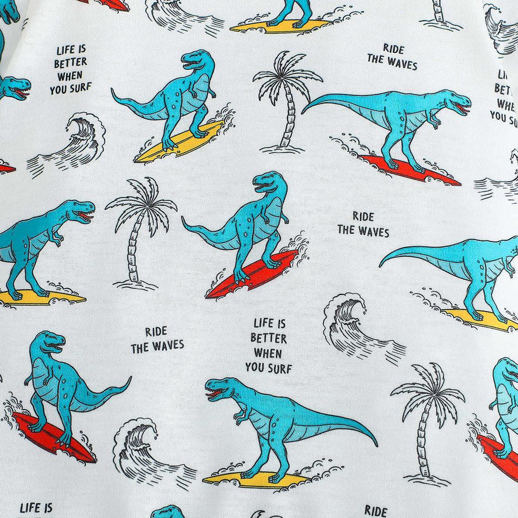 Newborn Jumpsuit Cartoon Dinosaurs Baby Rompers Baby Boy Soft Baby Clothes 3-24 Months