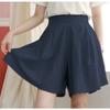 Summer Fat Sister Super Plus Size High Waist Shorts Women Loose Wide Leg Pants Female Pure Color All-Match Casual Hot Pants Tide