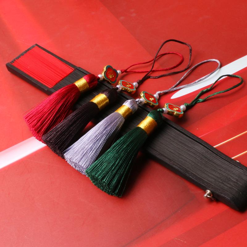 5,5 cm Legierung Quaste USB-Stick & Handykette Lesezeichen im antiken Stil