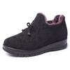 2025 old Beijing cotton shoes women's new polyurethane women's cotton boots piled and thickened warm middle-aged and elderly mother cotton shoes