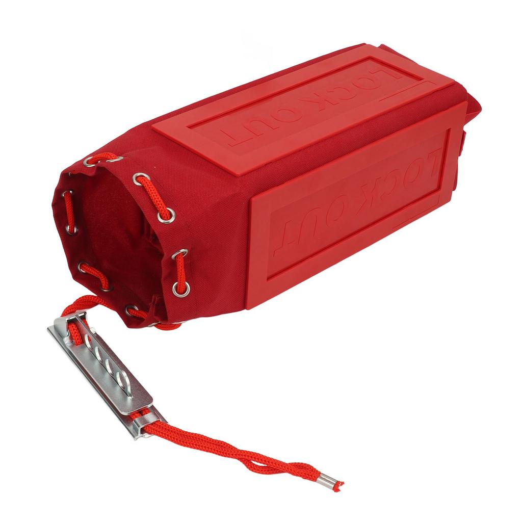 BD D75 Pendant Control Safety Cover Foldable Lockout Tagout Oversized Plug Hoist Control Cover Tear Resistant Lockout