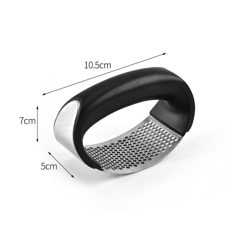 Manual Garlic Press With Handle Stainless Steel Garlic Crusher Garlic Crusher Squeezer Kitchen Squeezing Minced Garlic Tool