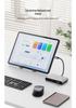 USB-C 4-in-1 Docking Station for Apple Laptop/iPad with HD Converter, USB 3.0 & 100M Network