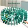 Wooden Dominoes Educational Toys, Suitable For Teenagers, Thinking Skills, And Are A Gift For Children's Entertainment, With Wooden Finish