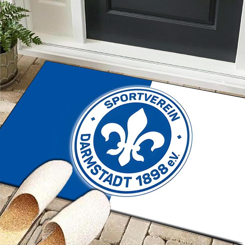 1PC Rug Sport Darmstadt Carpet, Chair Rug,Area Rug for Office Bedroom Living Rooms Bedroom, Doormat Decor Christmas Fan Gifts