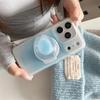 Korean Style Solid Color Taiyaki Magnetic Stand Phone Case for iPhone 17/16 Pro Max/15/14