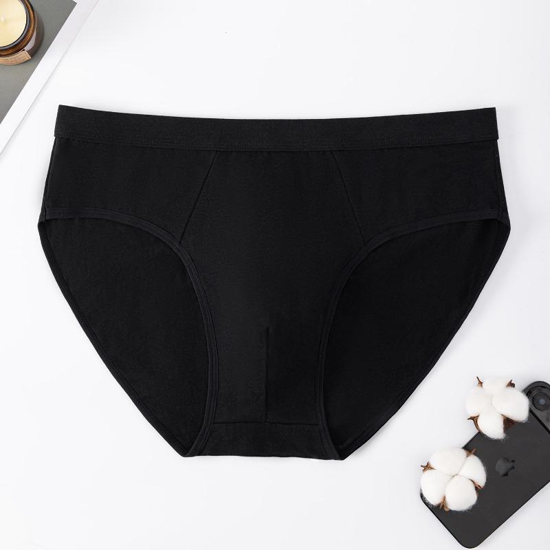 A Antibacterial Mens Cotton Breathable Briefs U Convex Underwear Wholesale