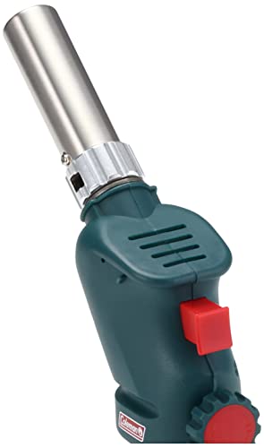 Coleman Torch, Powerful, Perfect for Camping, Outdoors, Barbecues, and BBQs, Starts Fires, Lights Gas and Charcoal, High-Power Burner, Portable