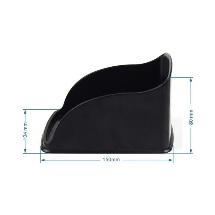 Housse pluie étanche ABS pour clavier/interphone RFID - pour appareils <13x9 cm - Noir