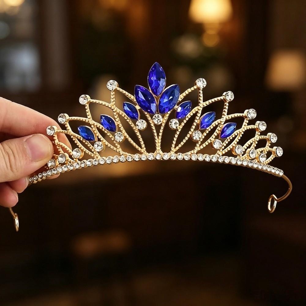 Rhinestone Queen Princess Crowns Birthday Crown Bride's Crown Hair Accessories