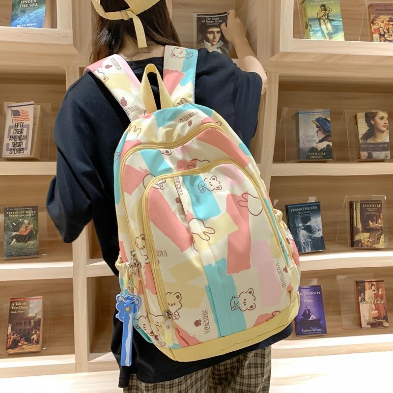 School bag new college student versatile Japanese high schoolKorean version backpack large capacity student junior high school student backpack female