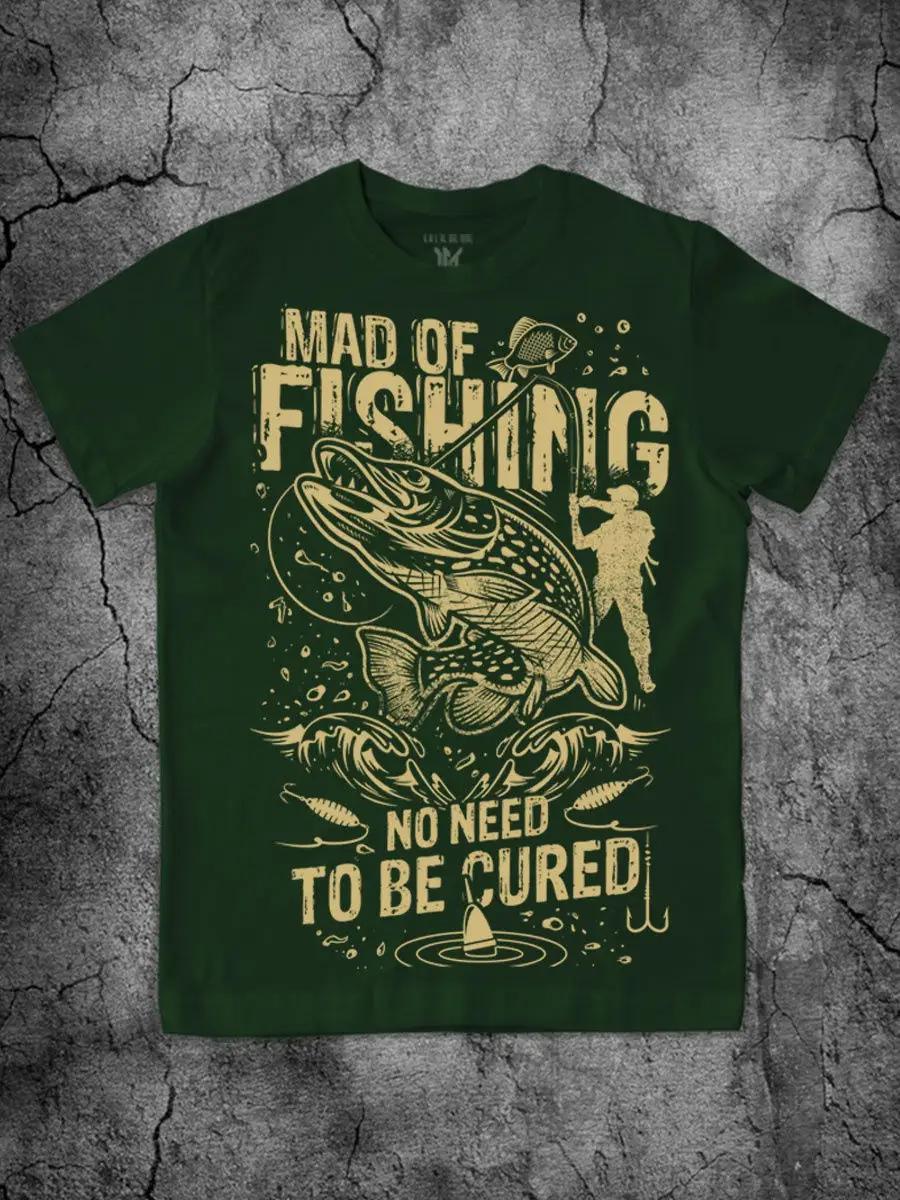 A printed fisherman s T-shirt is a cool gift for a fisherman XL