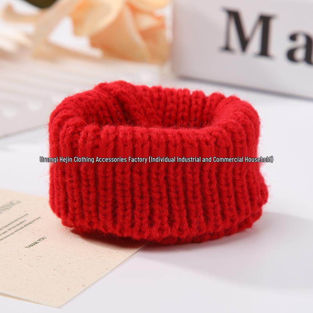 Paw Patrol Cartoon Doll Colored Yarn Neck Warmer Accessories