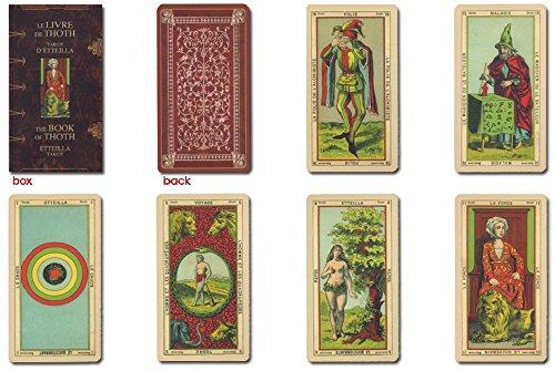 Book of Thoth Ettila Tarot Japanese Booklet Included "Pocket Manual"