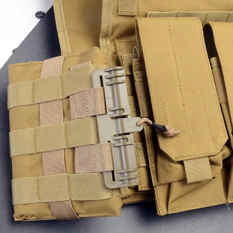 Westenzubehör, Schnellverschluss-Westenschnallen-Kit, langlebiges Schnellverschlusssystem-Kit für JPC CPC NCP XPC 6094 420 Westenzubehör