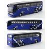 1/32 Scale Diecast Alloy SETRA Luxury Bus Model Children's Toy Car Business Travel Bus Pull Back Sound and Light Miniature