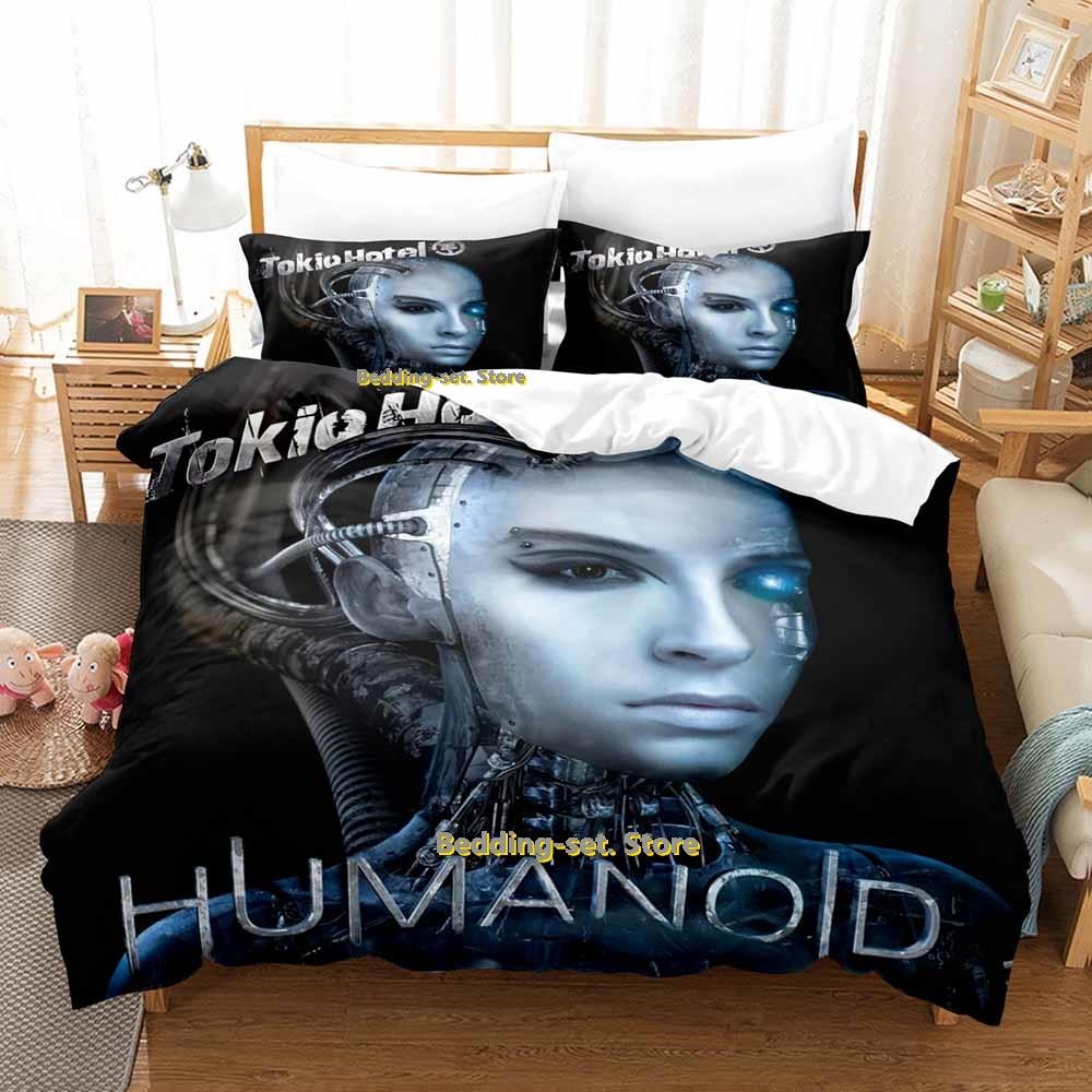 Comforter Tokio Hotel Bedding Set Single Twin Full Queen King Size Bed Set Adult Kid Bedroom Duvet Sets 3D Print Anime Bed