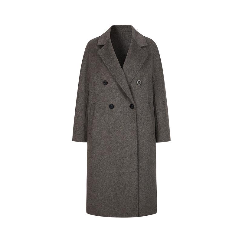 Jiuzi Annaco True Self Series Women's Minimalist Wool Double-Faced Coat