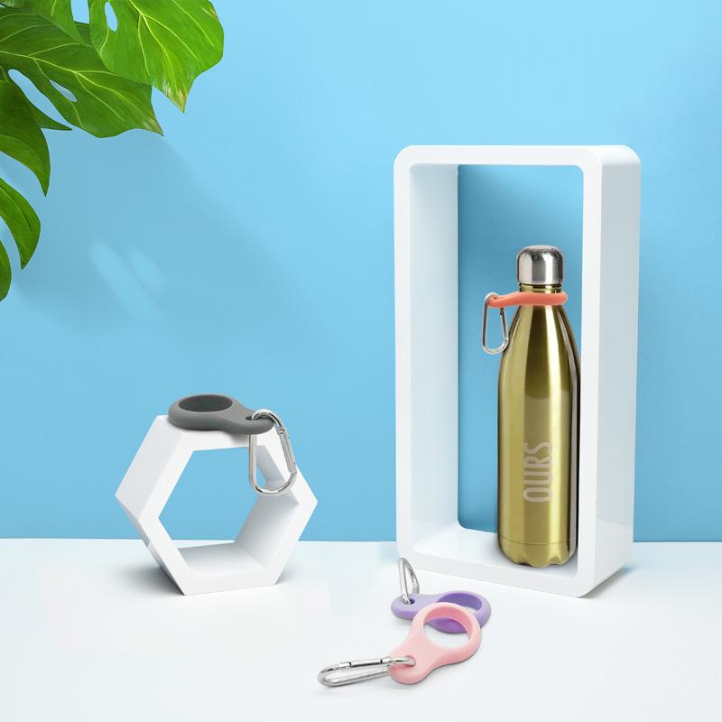 Gourd-Shaped Multi-Color Water Bottle Carabiner and Holder for Hiking and Camping