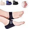 Shock Absorption Heel Spur Support U-Shaped Silicone Gel Heel Pain Relief Insoles  for Man Woman