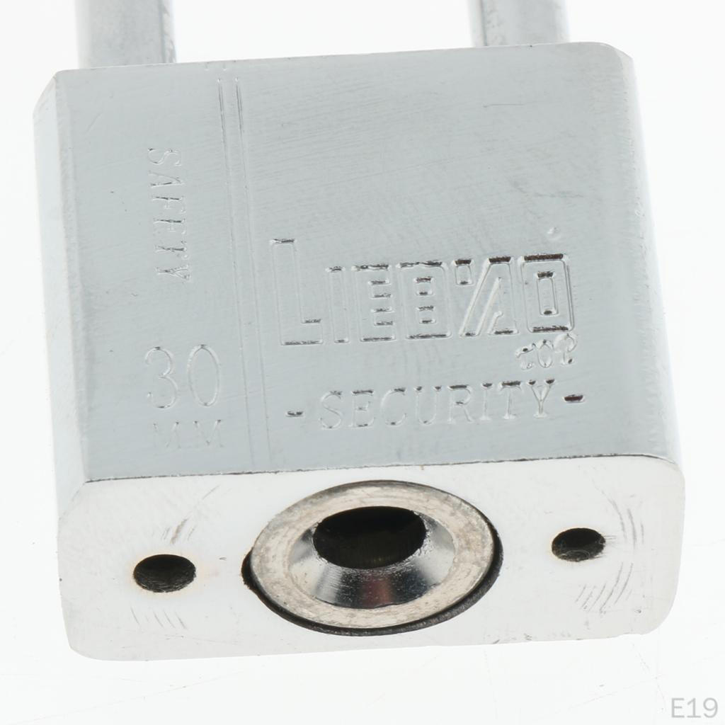 Safety Security Padlock Lock Keyed Shackle 10 Sizes