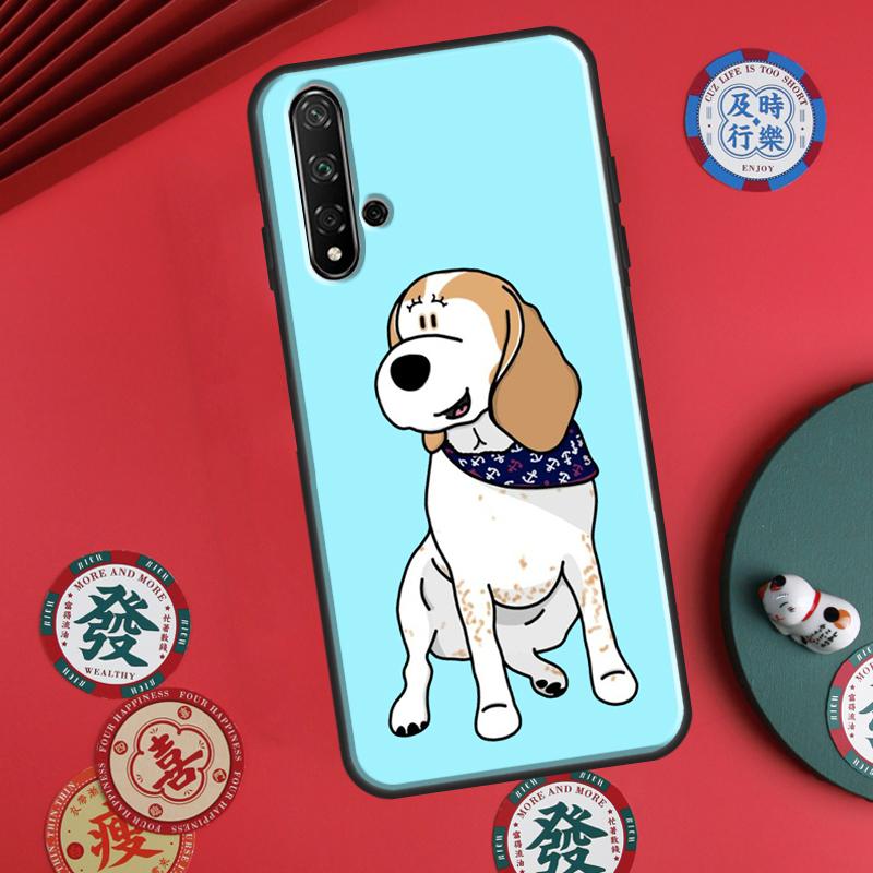 

Beagle Dog For Huawei P20 P40 P30 Lite P60 Pro Nova 12s 11i 12i 10 9 SE 5T Y91 Y90 Y60 Y70 Y72 Y61 Case Huawei Nova 12s