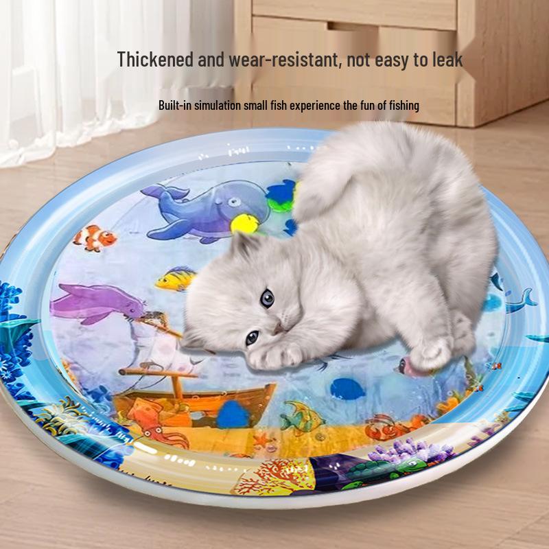 Pet Cooling Water Mat: Free Shipping Summer Inflatable Pad for Cats & Dogs