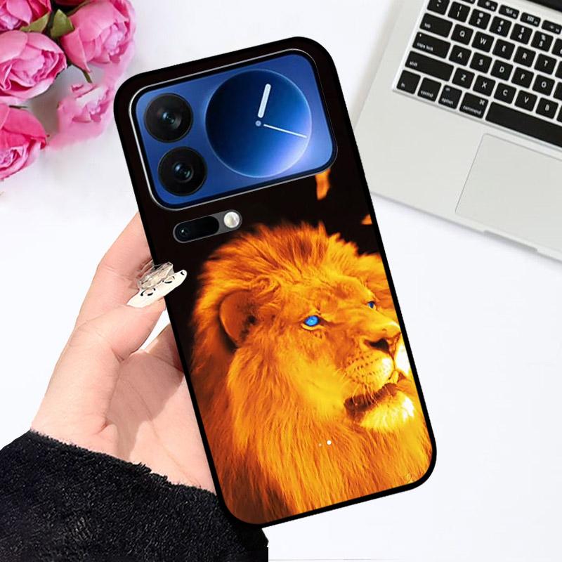Silikonhülle für Xiaomi 17Pro/17 Pro Max Stoßfeste Handy-Rückseite Niedliche Bemalte Fundas für Xiaomi17 Pro Max Weiche TPU-Schale