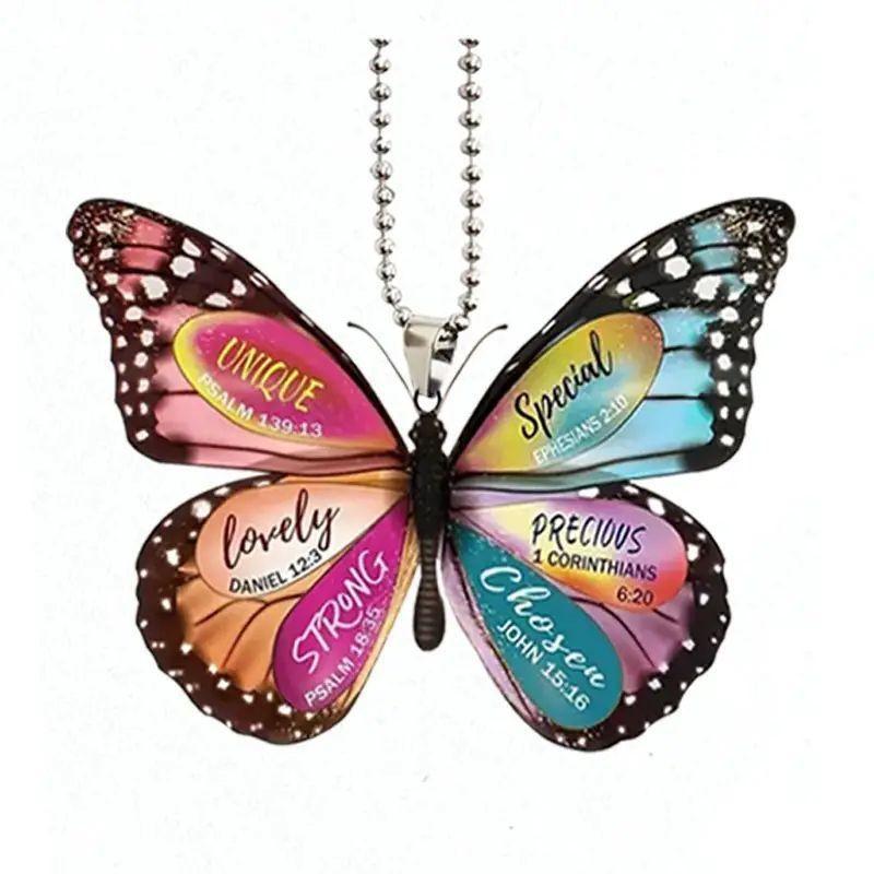 

Серия Бабочка Аксессуары для декора интерьера автомобиля Украшение на елку из акрила 3