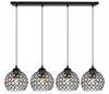 HANGING LAMP CHANDELIER CEILING LED CRYSTAL