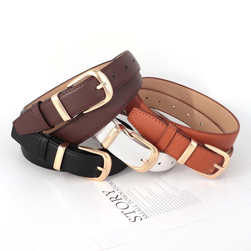 Belt Simple Womens Versatile Jeans Needle Buckle Fashionable Decoration
