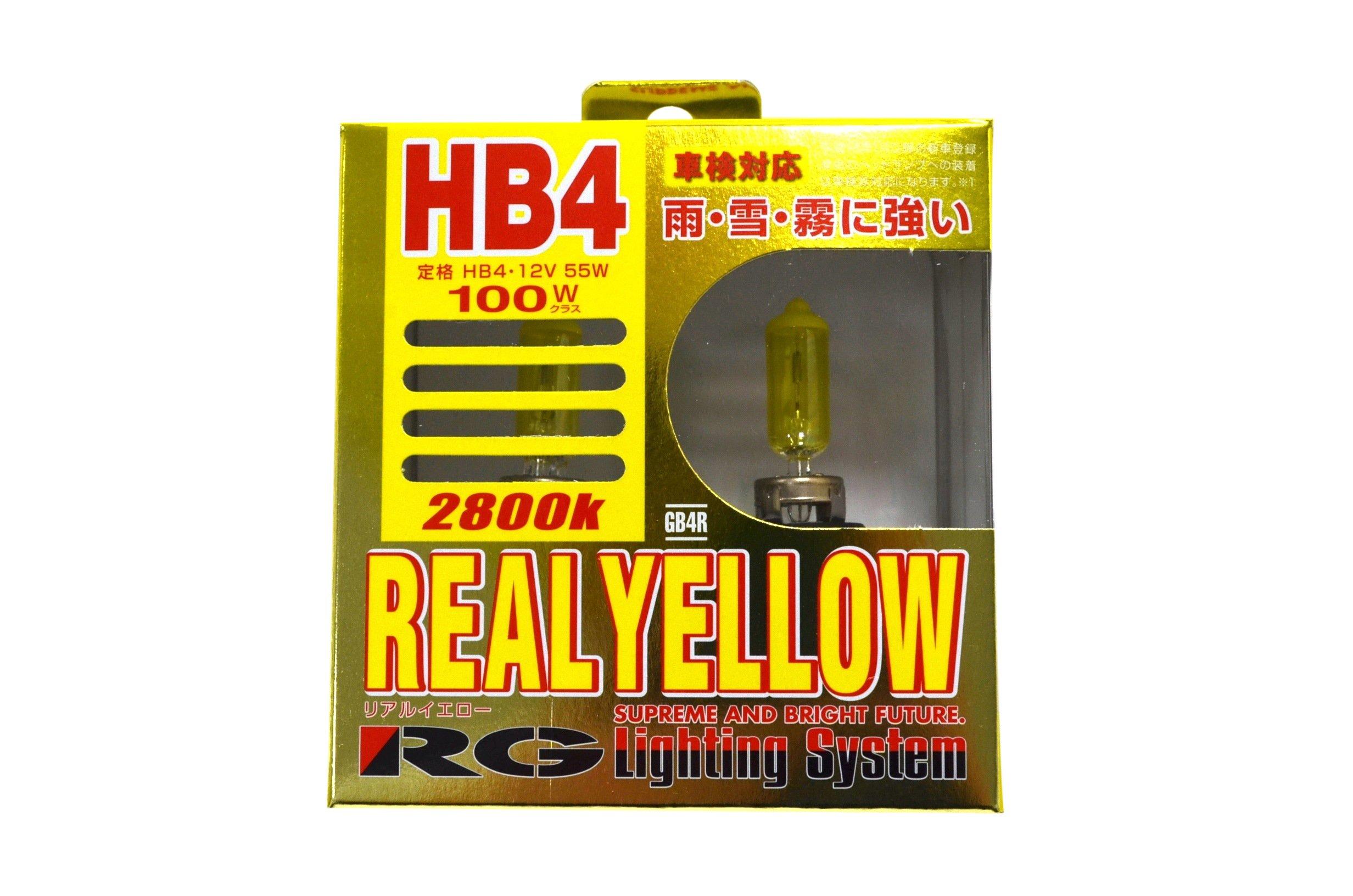 

Гоночная экипировка (ГОНОЧНОЕ СНАРЯЖЕНИЕ) Галогеновая лампа [настоящий желтый 2800K] HB4 2 шт. GB4R