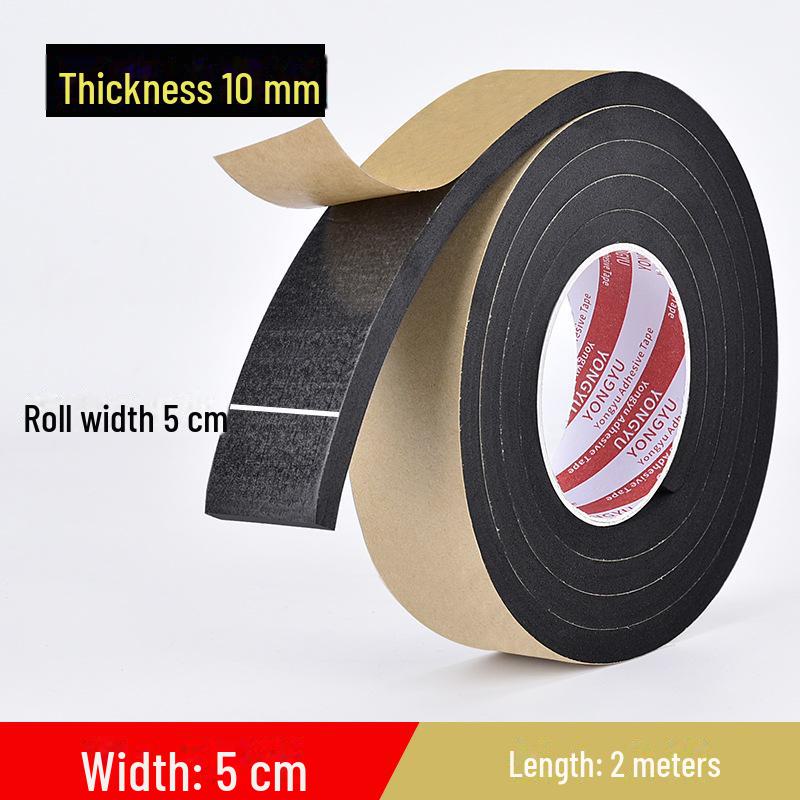 Self-Adhesive EVA Foam Sealing Strip – Dust-Proof, Temperature-Resistant, Anti-Collision, Shock-Absorbing Rubber for Doors and Windows