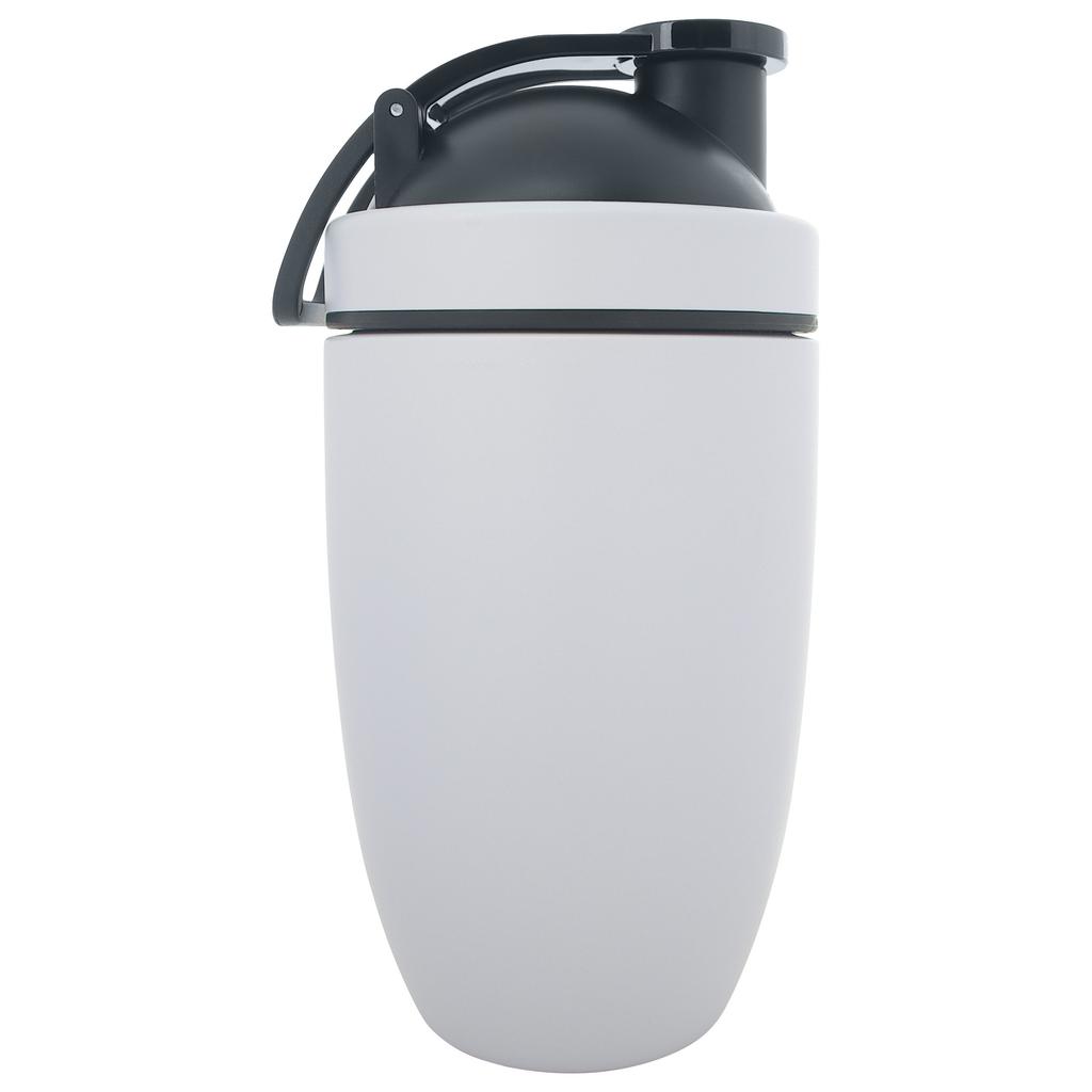 304 stainless steel shaker cup with scale fitness protein powder single layer outdoor sports water cup shaker water cup