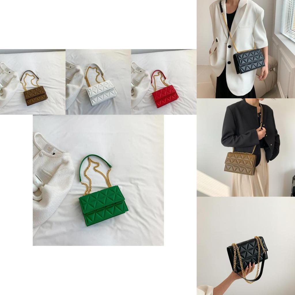 Stylish Pu Leather Small Box Handbag For Women With Magnetic Closure And Sleek Design
