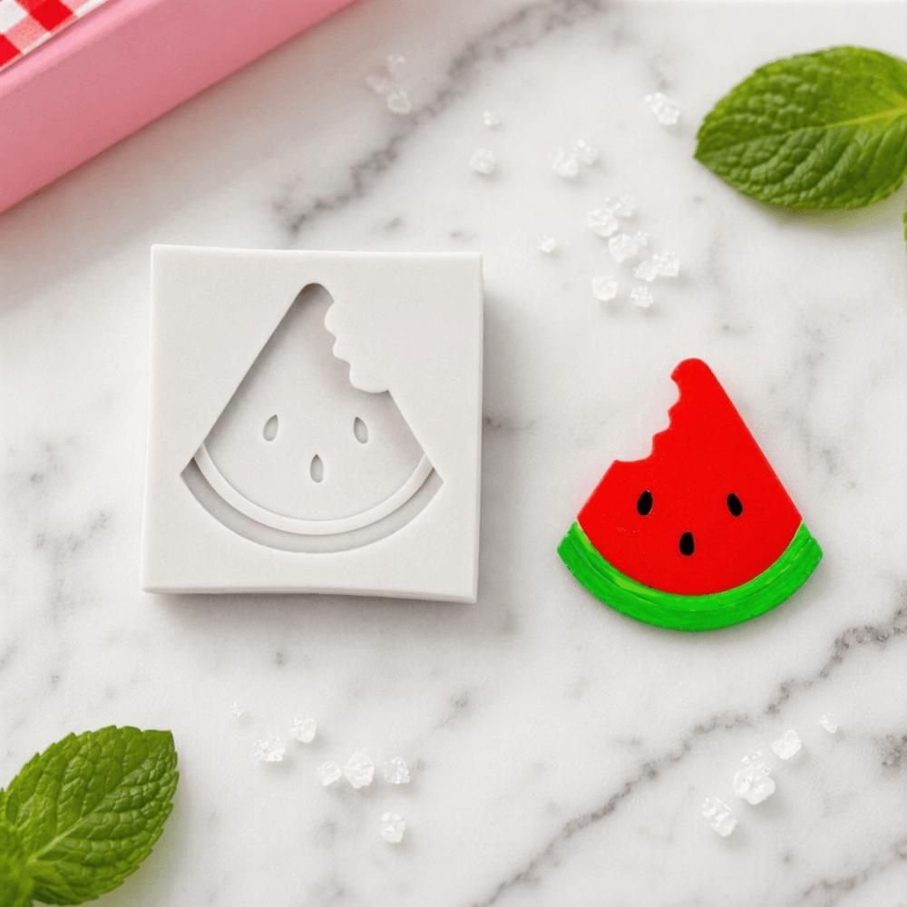 Watermelon Slice Chocolate Mould Washable Dessert Mould Cute Baking Mold  Chocolate Making