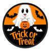 Festive Halloween Decorations LED Glowing Hanging Decor, Acrylic Window Ornament with Light, Spooky Ambiance Sign for Door Wall Haunted House,
