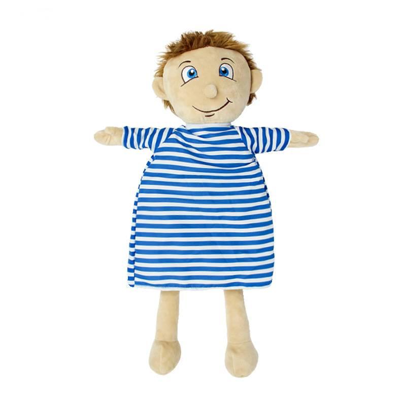 Children Cognitive Human Organ Body Structure Puzzle Plush Early Toys Education